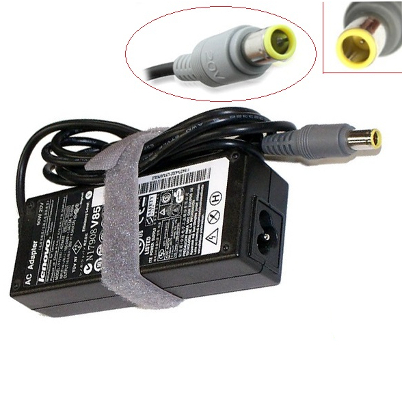 SẠC LAPTOP LENOVO 20V-3.25A / 20V-2.25A CHÂN KIM TO 65W ( TẶNG KÈM DÂY NGUỒN ) 7.9 X 5.5mm