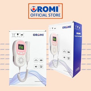 Máy đo tim thai tại nhà cao cấp Oromi CONTEC10CL - Máy nghe tim thai bỏ túi pin sạc kèm gel