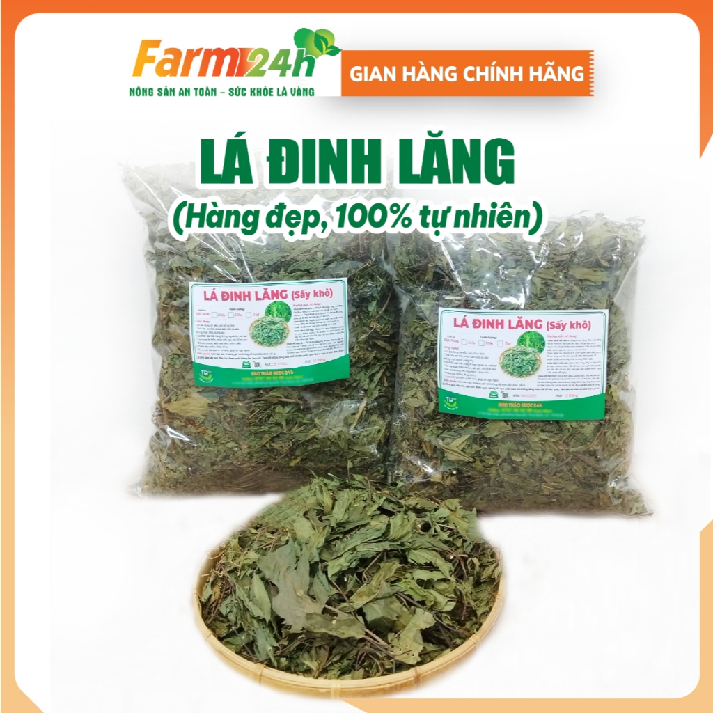Lá Đinh Lăng khô thơm loại 1 – 500g