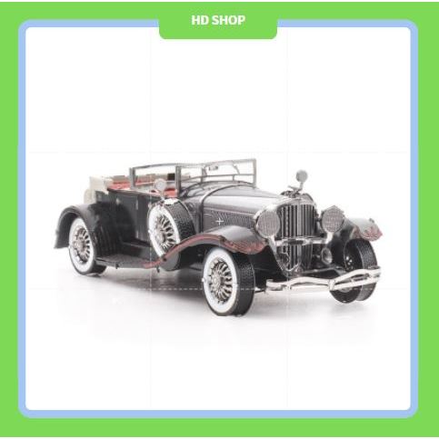 Mô hình lắp ráp kim loại, mô hình DIY, mô hình decor phòng đẹp tuyệt, mô hình xe Duesenberg J1935