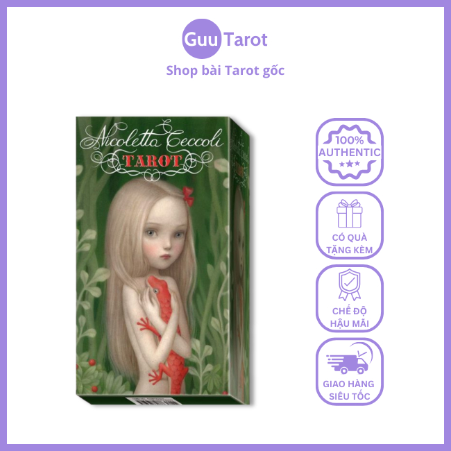 Bộ Bài Nicoletta Ceccoli Tarot (Guu Tarot Shop)