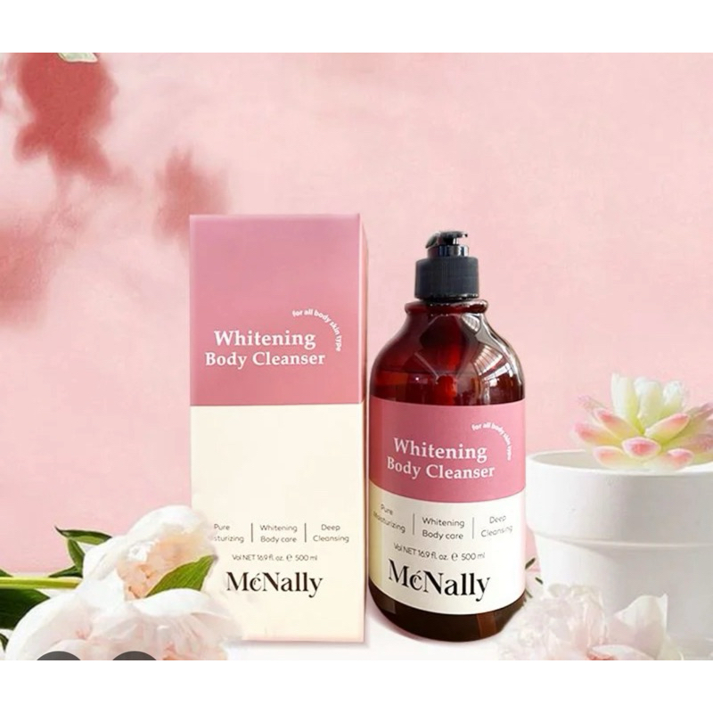 [ XẢ KHO THU HỒI VỐN ] [ HSD 01.06.2027 ] Sữa tắm McNally Whitening Body Cleanser 500ml