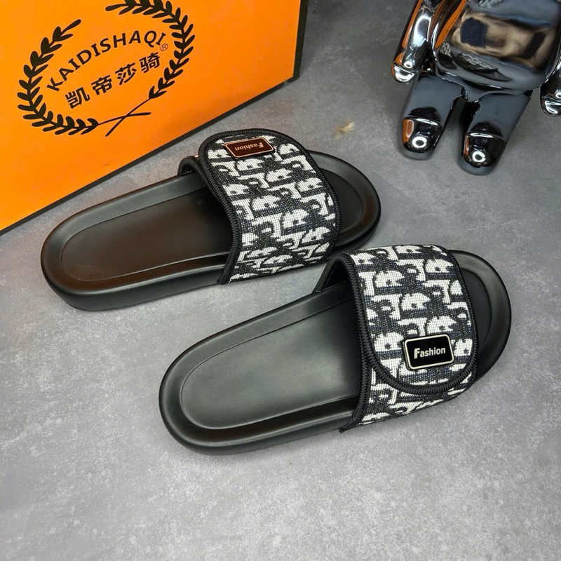 Dép Do dán nam nữ thời trang trẻ đế cao su đúc 3cm hottrend