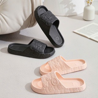  Dép xốp EVA đi trong nhà họa tiết chú gấu dễ thương chống trơn trượt - dép đi trong nhà nhà vệ sinh văn phòng 