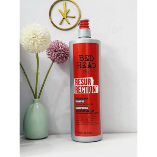 Dầu gội xả Tigi Bed Head Resur Rection 970ml phục hồi, dưỡng ẩm, dưỡng màu, chăm sóc tóc tẩy