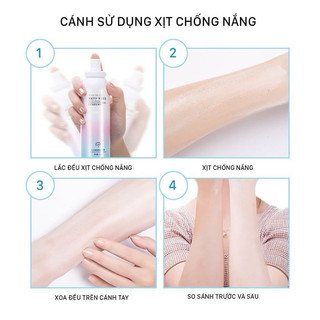 Xịt Chống Nắng MAYCREATE Chai 150ML