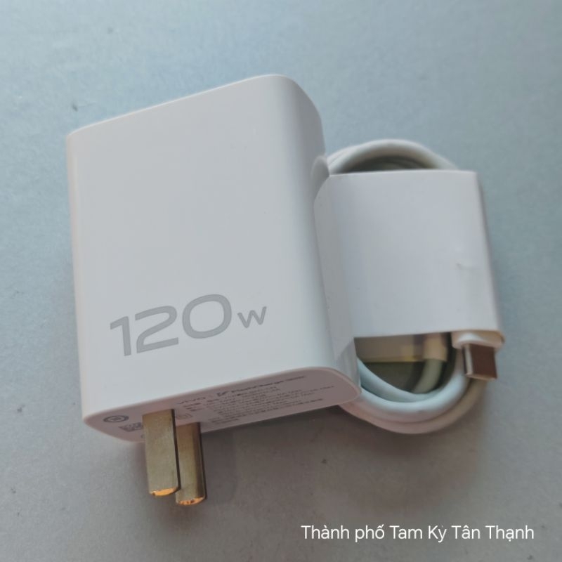 Bộ sạc zin bóc máy vivo IQOO 120w ( đã qua sử dụng)