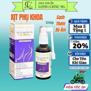 Xịt Phụ Khoa Thảo Dược Eva Otipac Khử Mùi Ngừa Viêm Nhiễm Làm Sạch thay thế viên đặt phụ khoa 50ml 