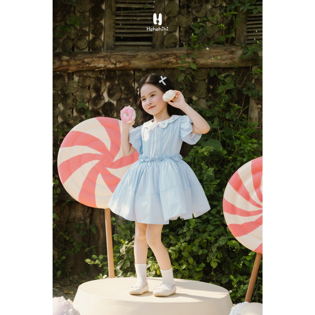    HEHEHIHI   -   BST SWEETIE PETITE   -  Váy công chúa bé gái " Macaron Dress " - V144 