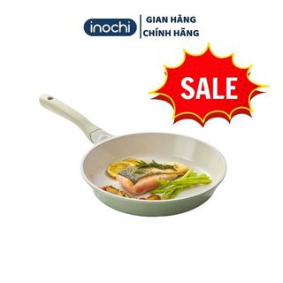 Chảo vân đá chống dính cao cấp 20, 24, 26, 28 cm, chảo inochi chính hãng nhôm đúc nguyên khối, phù hợp với mọi loại bếp