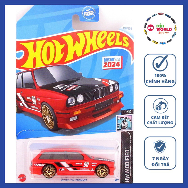 Xe mô hình Hot Wheels basic BMW M3 Wagon HTD89.