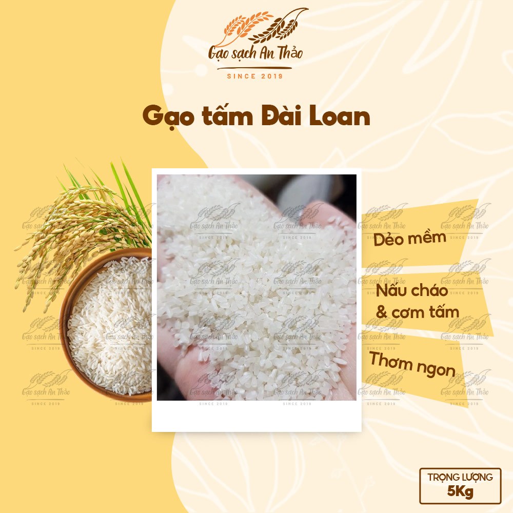 [1kg/ 5kg] Gạo tấm thơm - mềm dẻo, hạt nhỏ, thơm ngon, phù hợp nấu cơm tấm & cháo