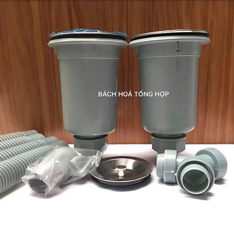 Bộ Xả Bồn Rửa Chén Đơn và Đôi