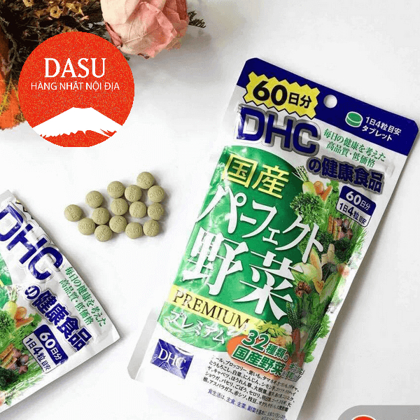  Viên uống bổ sung Rau Củ Quả Nhật Bản 240 viên 60 ngày 