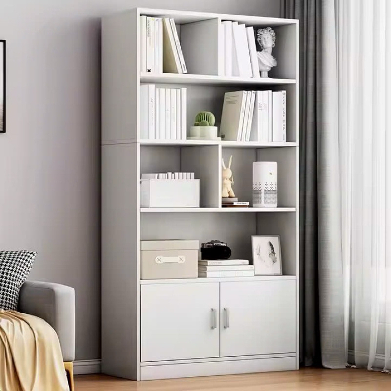 Tủ sách gỗ đa năng,tủ gỗ chữ U để đồ nhiều tầng, giá sách đứng trưng bày trang trí gỗ MDF có ngăn chống mối mọt | BigBuy360 - bigbuy360.vn
