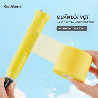 Quấn cốt vợt, lót vợt cầu lông Kesthlon, cuốn cốt, êm tay, bảo vệ tay, thấm hút mồ hôi tốt