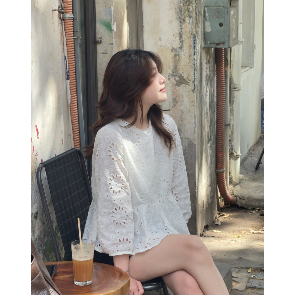Áo babydoll thêu hoa nổi REDSHOP chất ren phong cách hàn quốc nữ 308006 | BigBuy360 - bigbuy360.vn