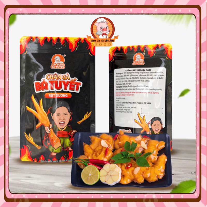 COMBO 20 Chân Gà Rút Xương ,Chân Gà Tê Cay - ĂN CÙNG BÀ TUYẾT