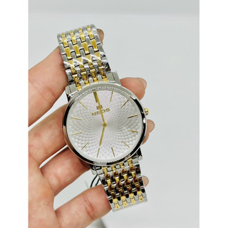 đồng hồ nam NEOS 40577M máy nhật 2 kim siêu mỏng. Bền, sang trọng. full hộp túi.