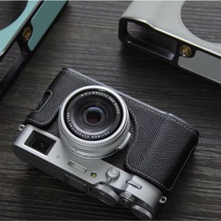  Bao da halfcase Fujifilm X100VI - Vỏ Túi Máy Ảnh Handmade Da Vỏ Máy Ảnh Nửa Thân Cho Fujifilm X100VI 
