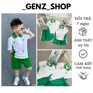  Sét Bộ Quần Áo Cho Bé Trai Phối Hoạ Tiết Thêu Sắc Nét - Bộ Nam Hè Cho Bé Trai Đi Biển Đi Chơi Mẫu Mới Nhất 2025 