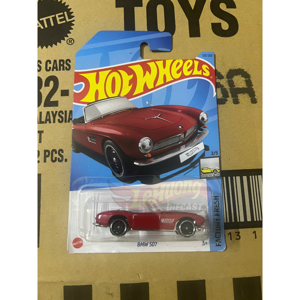 LeHuong Diecast - Xe Hot Wheels BMW 507 (Đỏ)
