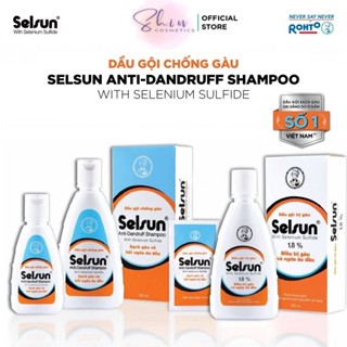  Dầu Gội Chuyên Biệt Chống Gàu Sạch Nấm Và Hết Ngứa Selsun 5ML 50ML 100ML 250ML 