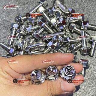  Ốc Salaya Inox 304 10Li23  Thái  Gắn Pat Heo Dầu Trước Sirius Ex 2010 Ex 135 Ex 150   Giá 1 Ốc  