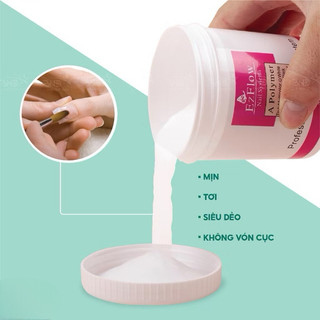 Bột đắp móng Ezflow 120ml loại xịn mịn và dẻo, không vón cục đủ 3 màu white, pink, clear