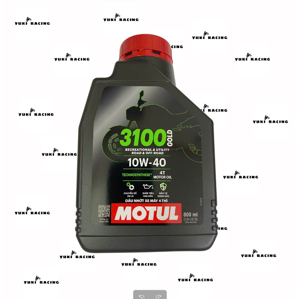 Dầu nhớt MOTUL 3100 GOLD 10W40 dành cho xe số