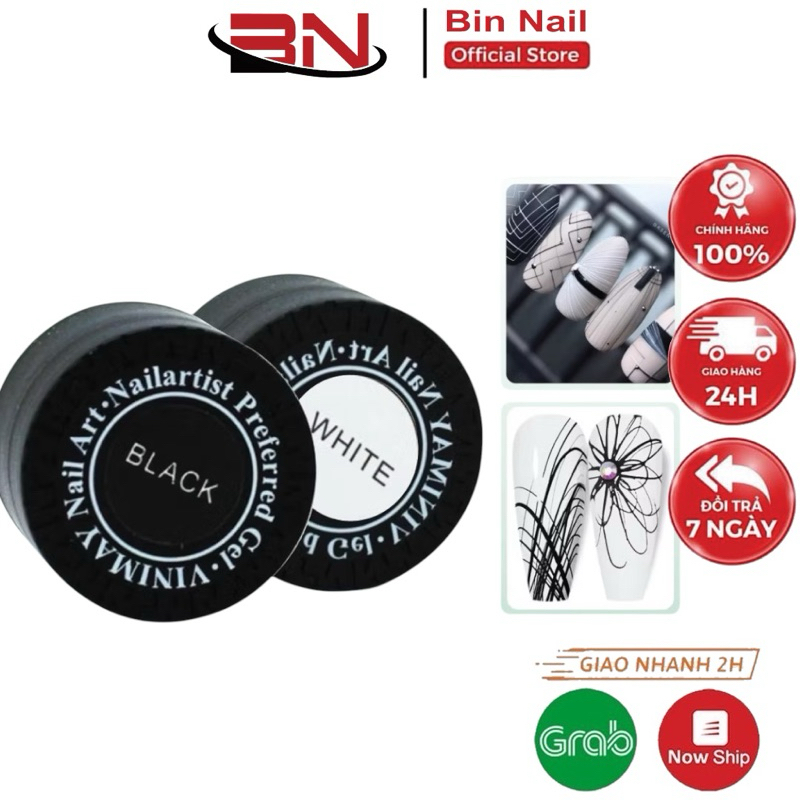 Gel nhện Vinimay vẽ móng - Gel mạng nhện trơn chất đậm đặc sợi siêu dai