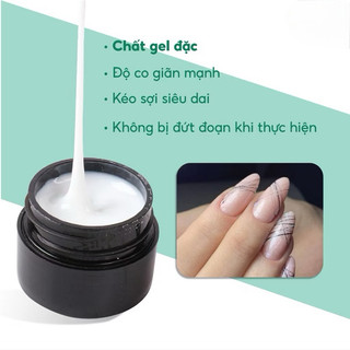 Gel nhện Vinimay vẽ móng - Gel mạng nhện trơn chất đậm đặc sợi siêu dai