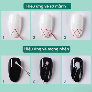 Gel nhện Vinimay vẽ móng - Gel mạng nhện trơn chất đậm đặc sợi siêu dai
