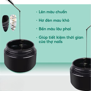 Gel nhện Vinimay vẽ móng - Gel mạng nhện trơn chất đậm đặc sợi siêu dai