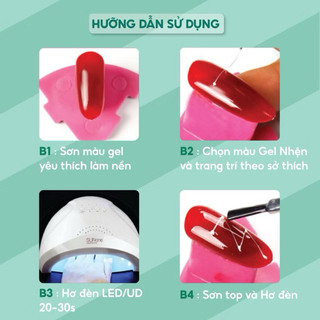Gel nhện Vinimay vẽ móng - Gel mạng nhện trơn chất đậm đặc sợi siêu dai