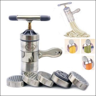 Máy Làm Bún Tươi, Mỳ Sợi 5 Đầu Cắt Inox,khuôn làm bánh canh, bánh lọt, sợi bún