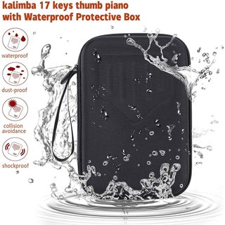 Đàn kalimba gỗ hộp cộng hưởng 17 phím CEGA-M17- KÈM HỘP CHỐNG SỐC