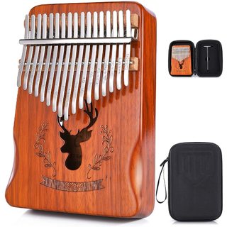 Đàn kalimba gỗ hộp cộng hưởng 17 phím CEGA-M17- KÈM HỘP CHỐNG SỐC