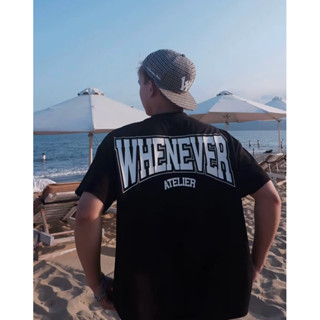 Áo Thun Whenever Big Logo Hai Màu Đen / Trắng (tặng túi tote whenever)