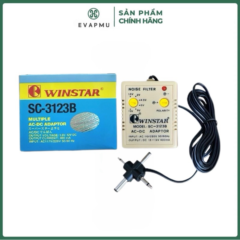 Nguồn đa năng Winstar 12v 3123B