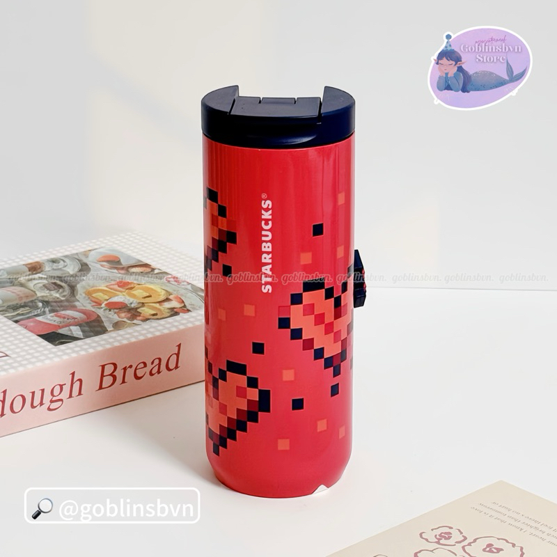 [Authentic Only] STARBUCKS BÌNH GIỮ NHIỆT MOTHERS DAY HEART TUMBLER 355ML
