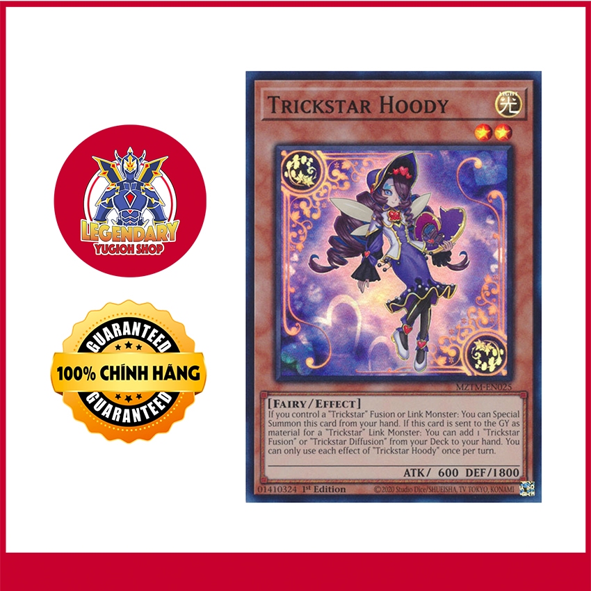 [Thẻ Bài Yugioh Chính Hãng] Trickstar Hoody