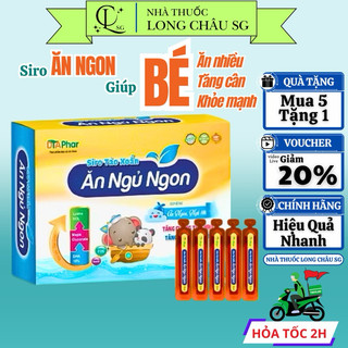  Siro Ăn Ngon Cho Bé DTA – Giúp Bé Tăng Hấp Thu Tăng Cân Tự Nhiên Tăng Đề Kháng Hộp 20 Ống 