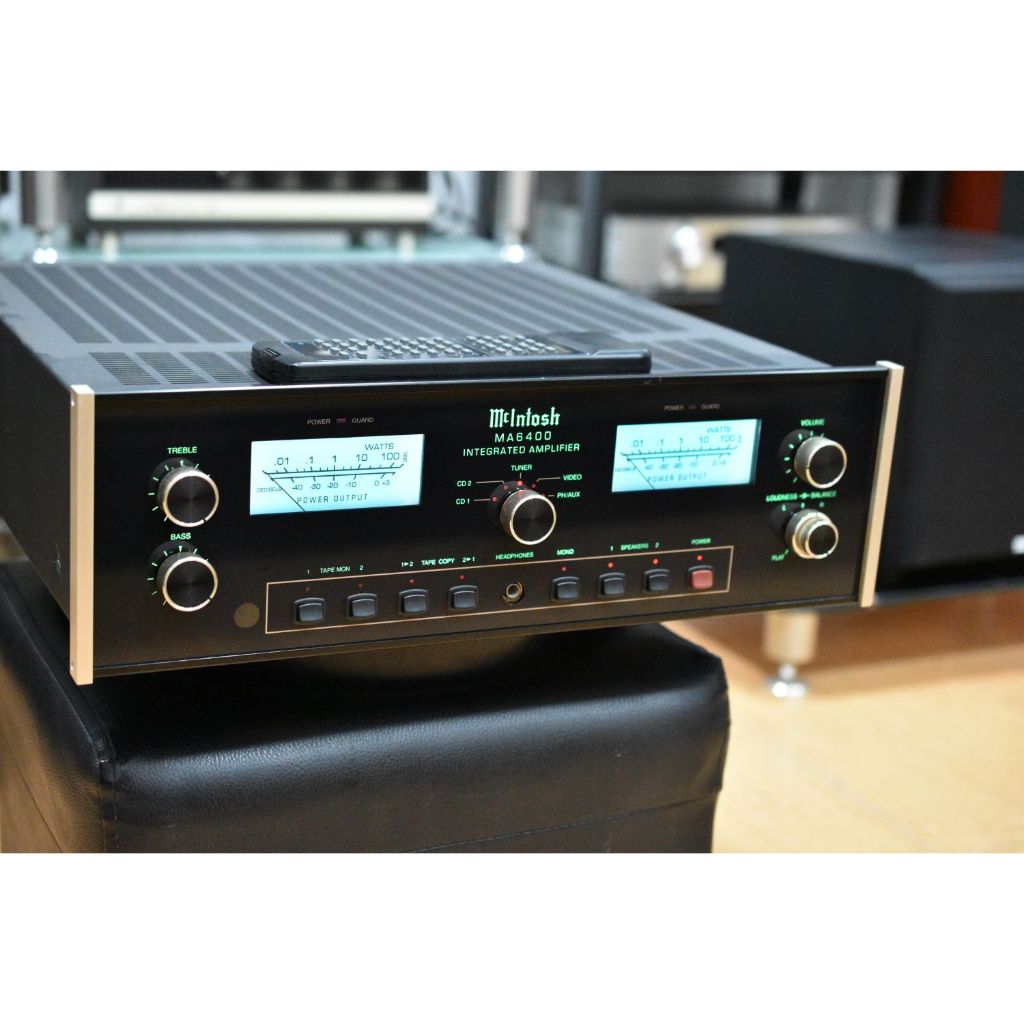 Amply Mcintosh MA6400, điều khiển theo máy, tặng RCA McIntosh MC-100, cáp McIntosh MSP3000 (nếu còn)