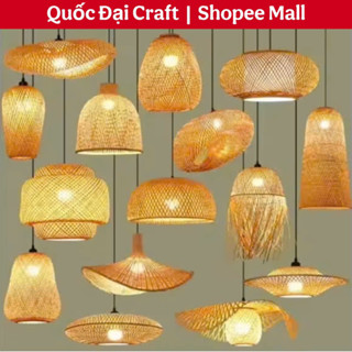Đèn Lồng Mây Tre Đan Trang Trí Nhà hàng, Khách Sạn, Quán Cafe, Homestay
