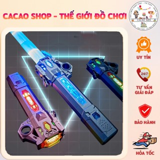  Kiếm Phát Sáng Lazer Hot 2024   Đầy Đủ Phụ Kiện   - Dùng Sạc Type C - Có Thể Ghép Đôi - CC.Kids 
