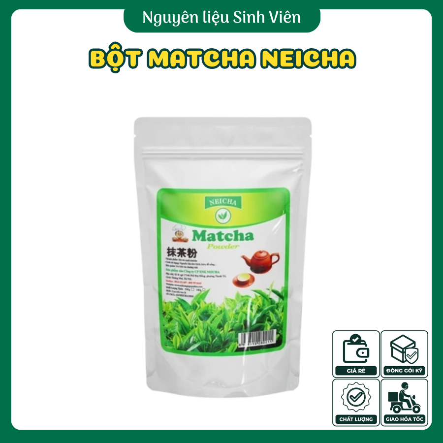 Bột matcha Neicha Mũ trắng