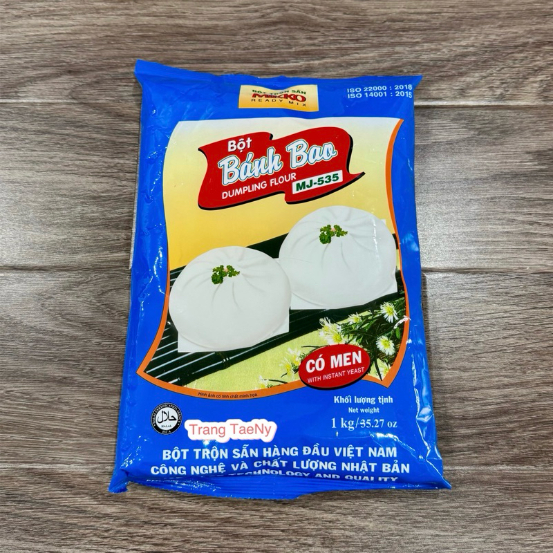 Bột trộn sẵn bánh bao Mikko