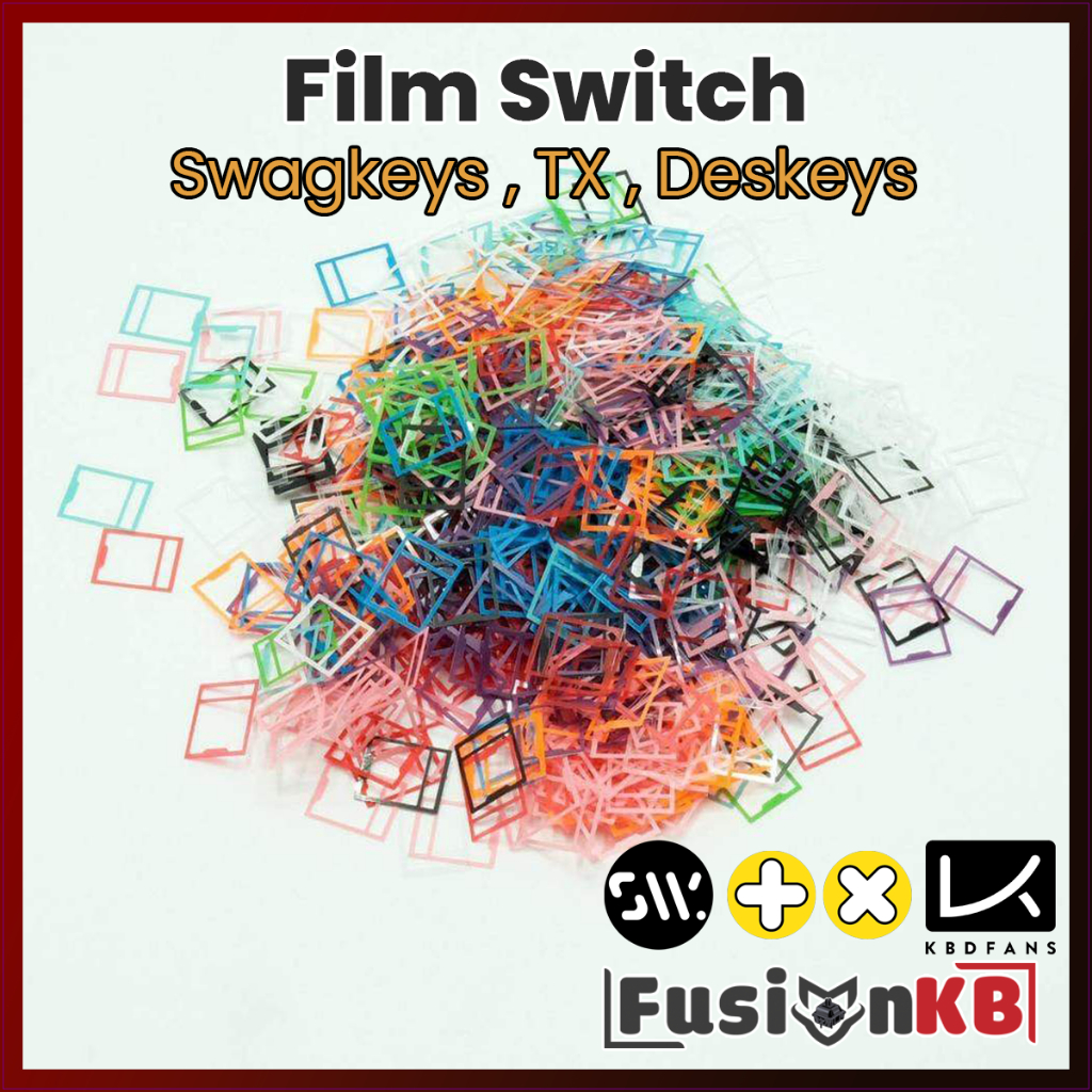 Swagkeys Film v2 | TX Film v2 | Deskey Film | Film switch | Lube + Film |  L + F | Linh kiện bàn phí