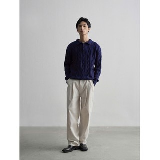 Quần dài nam màu trắng ngà kaki dày dặn Vera Pants by Scott Sor